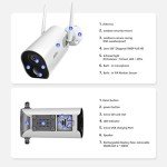 Wireless Outdoor Security Camera with Night Vision