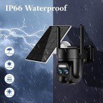 4K Wireless Outdoor Security Camera with 8X Zoom