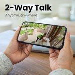 Vimtag 2K WiFi Indoor/Outdoor Security Camera