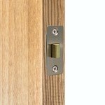 Satin Nickel Mortice Door Latch - 2 Pack