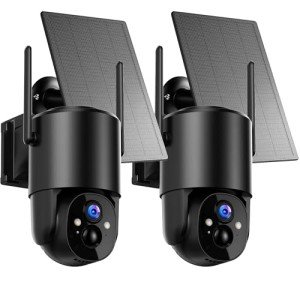 YUPBOE Solar 2K Outdoor Security Camera System