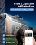 Wireless Outdoor Security Camera with Night Vision