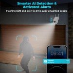 Aomeisi 5MP Solar Outdoor Security Camera