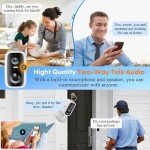 Wireless Outdoor Security Camera 2-Pack - HD, Night Vision
