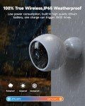 Wireless Outdoor Security Camera with Night Vision
