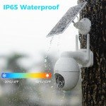 Aomeisi 5MP Solar Outdoor Security Camera