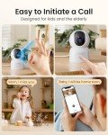 ZOSI 360° WiFi Indoor Security Camera with Night Vision
