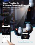 LaView 360° 4G LTE Light Bulb Security Camera