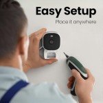 Vimtag 2K WiFi Indoor/Outdoor Security Camera