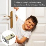 2 Pack 45mm Stainless Steel Door Slide Locks