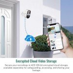 Wireless Outdoor Security Camera with AI Detection (2 Pack)