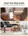 ZOSI 360° WiFi Indoor Security Camera with Night Vision