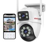 Outdoor 6MP Dual Lens PTZ Security Camera