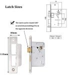 Probrico 65mm Euro Mortice Sashlock with Keys