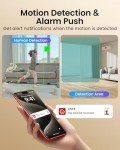 ZOSI 360° WiFi Indoor Security Camera with Night Vision