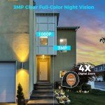 Aomeisi 5MP Solar Outdoor Security Camera