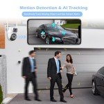 Outdoor 6MP Dual Lens PTZ Security Camera