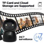 Pet Monitoring Indoor Security Camera with Night Vision