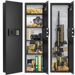 Fireproof In-Wall Safe with Combination Lock