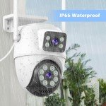 Outdoor 6MP Dual Lens PTZ Security Camera