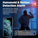 Pet Monitoring Indoor Security Camera with Night Vision