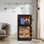 Large Waterproof Fireproof Electronic Safe with Keypad