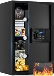 Fireproof Waterproof Document Safe with Digital Lock