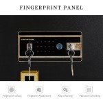 Large Waterproof Fireproof Electronic Safe with Keypad