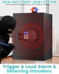 Fireproof Home Safe with Smart Keypad Security