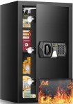 Digital Fireproof Safe Box with Keypad Lock