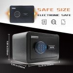 Compact Digital Safe for Money and Valuables