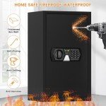 Digital Fireproof Safe Box with Keypad Lock