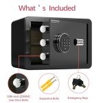 Compact Digital Safe for Money and Valuables
