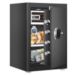 Biometric Fingerprint Safe with Digital Keypad