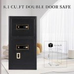 Large Waterproof Fireproof Electronic Safe with Keypad