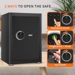 Biometric Fingerprint Safe with Digital Keypad