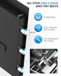 Fireproof Waterproof Document Safe with Digital Lock
