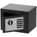 ZENO Small Digital Safe with Keypad & Backup Keys