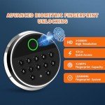 Biometric Fingerprint Safe with Digital Keypad