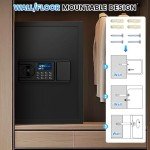 Fireproof Waterproof Home Safe with Digital Keypad