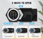 Digital Steel Safe Box with Keypad Lock