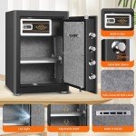 Biometric Fingerprint Safe with Digital Keypad