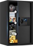 Fireproof Waterproof Document Safe with Digital Lock