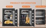Biometric Fingerprint Safe with Digital Keypad