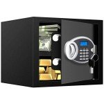 Fireproof Waterproof Safe Box with Digital Keypad