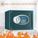 Fireproof Waterproof Safe Box with Digital Keypad