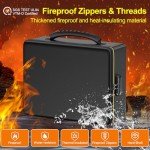 Fireproof Lockbox for Documents and Valuables