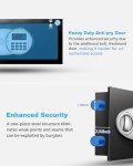 TOTOY Fireproof Waterproof Safe Box for Home