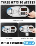 TOTOY Fireproof Waterproof Safe Box for Home