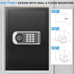 Waterproof Fireproof Digital Safe with Keypad